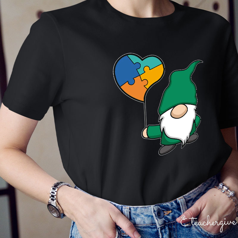 SLP Balloon Gnome Teacher T-Shirt