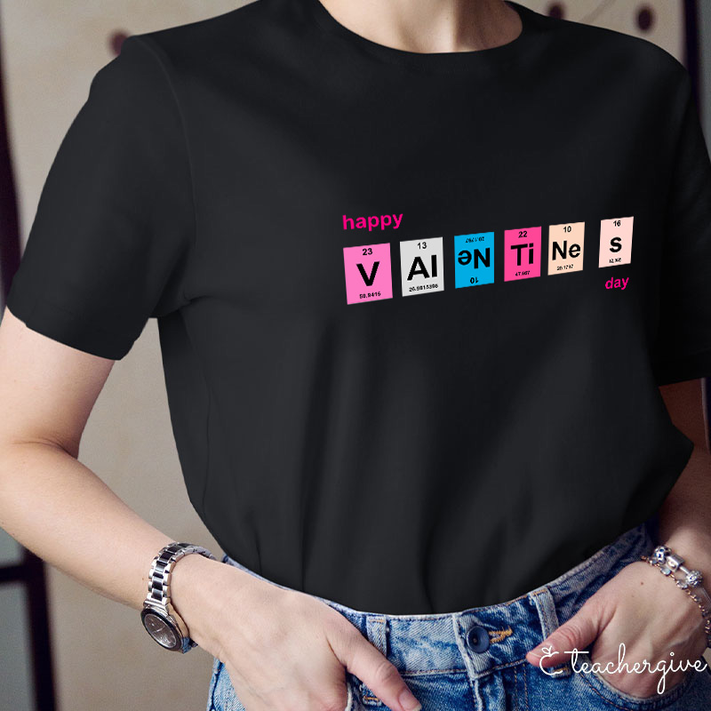 Happy Valentine's Day Teacher T-Shirt