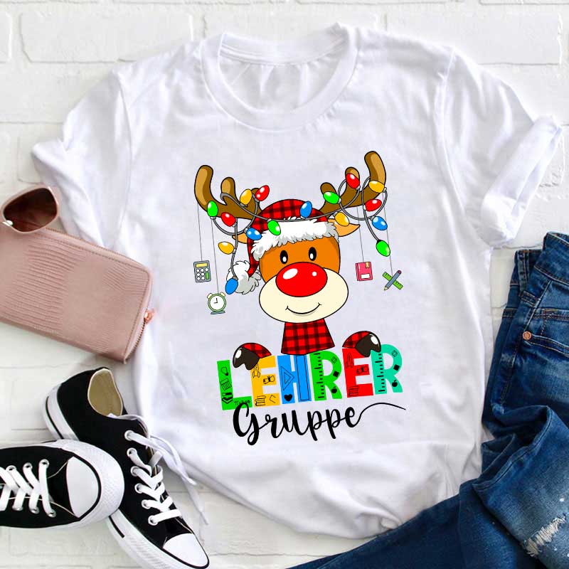 Frohe Weihnachten Alles Gute Zu Weihnachten Lehrer T-Shirt