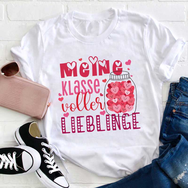 Meine Klasse Ist Voller Lieblinge Lehrer T-Shirt