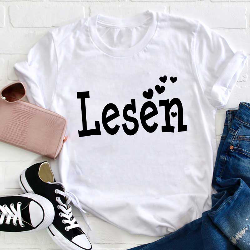 Lesen Lehrer T-Shirt