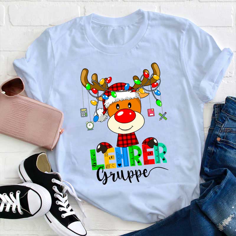 Frohe Weihnachten Alles Gute Zu Weihnachten Lehrer T-Shirt