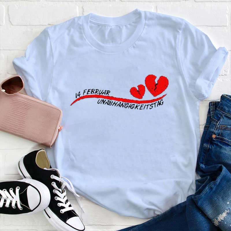 Valentinstag Lehrer T-Shirt