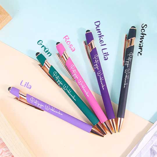 Personalisiert Luxuriöser Sanfte Berührung Lehrer Kugelschreiber