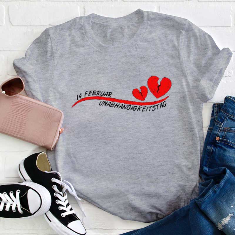 Valentinstag Lehrer T-Shirt