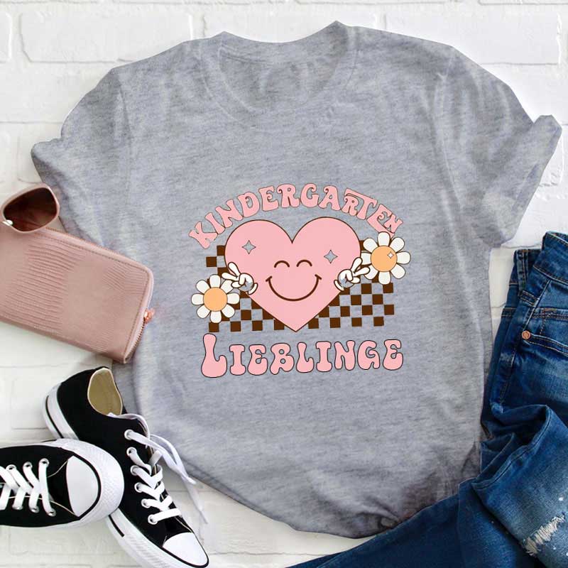 Kindergarten Lieblinge Lehrer T-Shirt