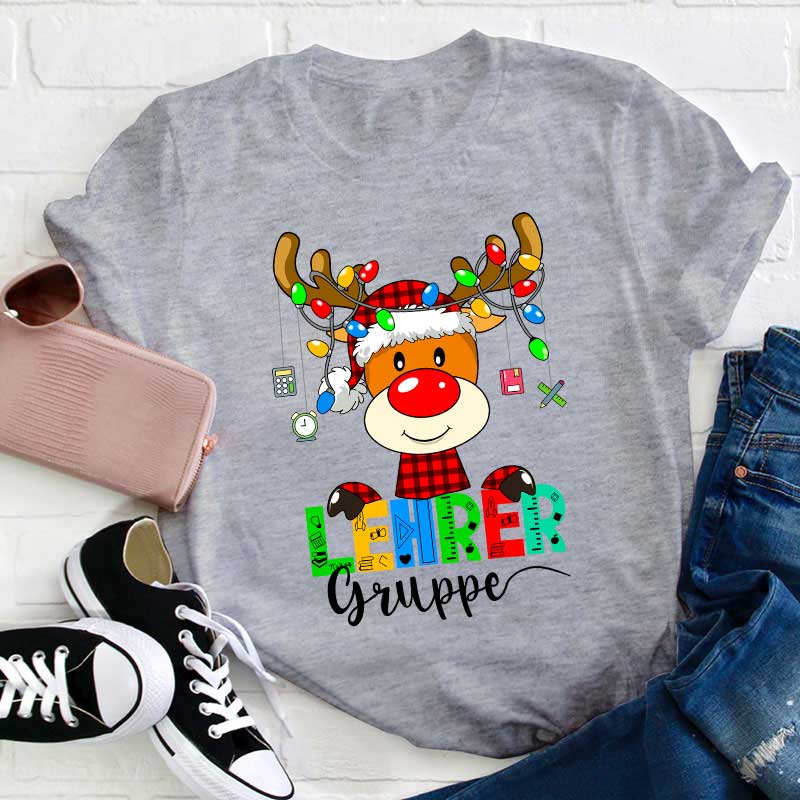 Frohe Weihnachten Alles Gute Zu Weihnachten Lehrer T-Shirt
