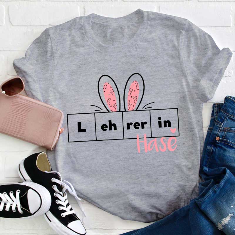 Lehrer/in Osterhase Lehrer T-Shirt