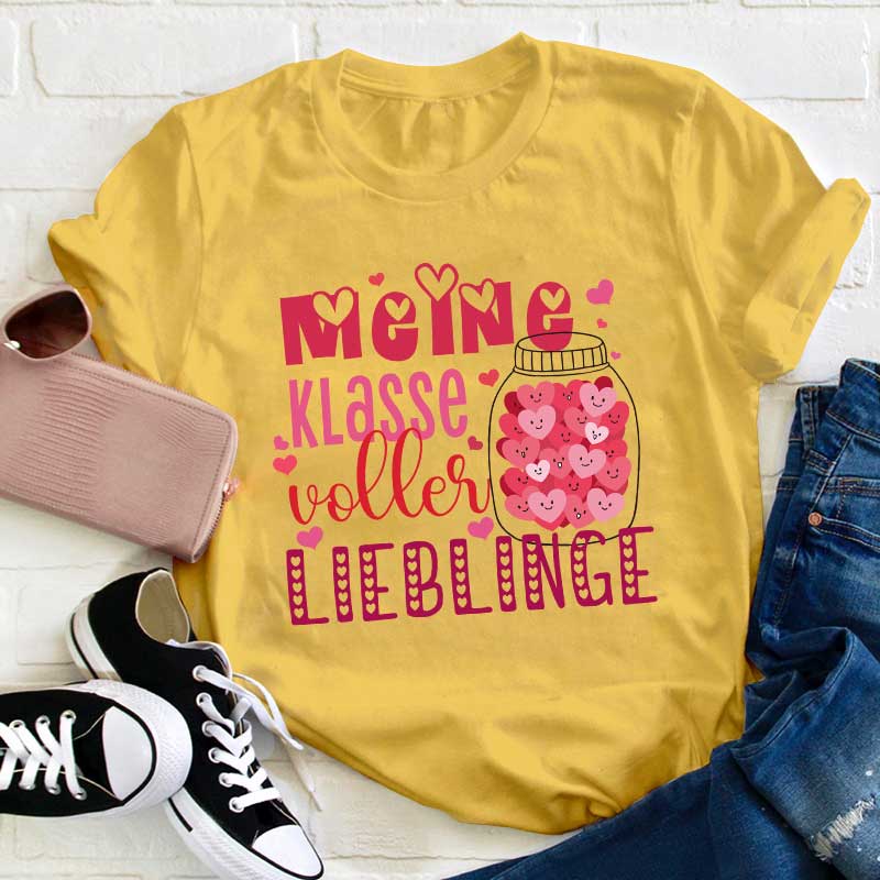 Meine Klasse Ist Voller Lieblinge Lehrer T-Shirt