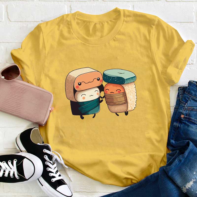 Liebe Kuchen Valentinstag Lehrer T-Shirt