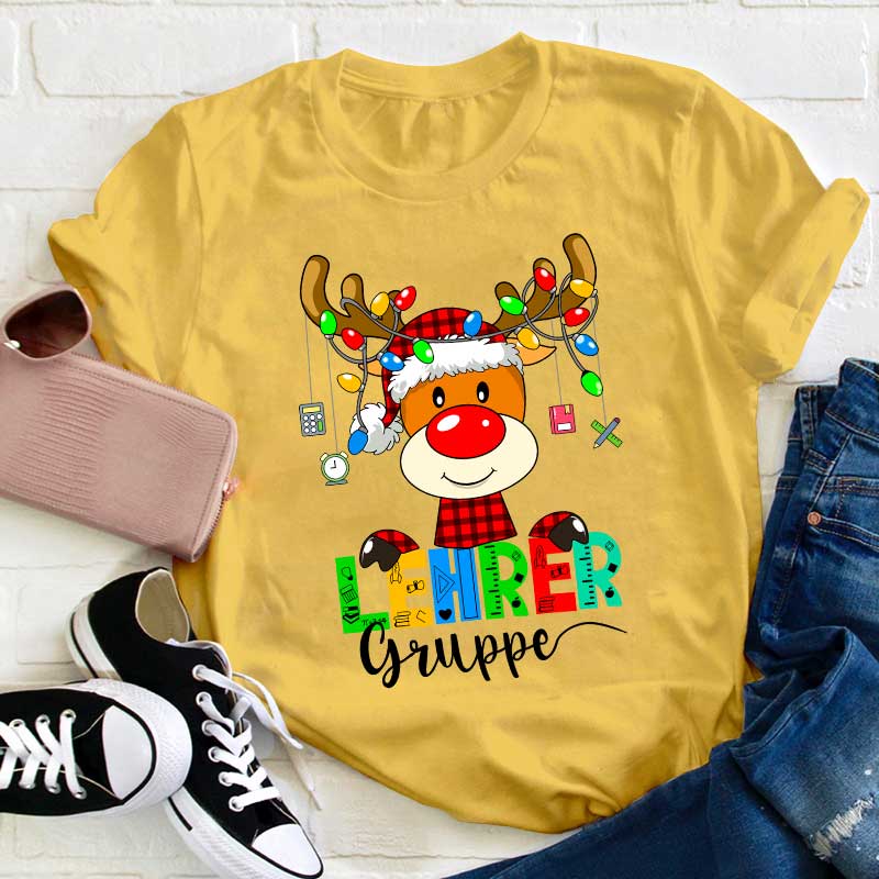 Frohe Weihnachten Alles Gute Zu Weihnachten Lehrer T-Shirt
