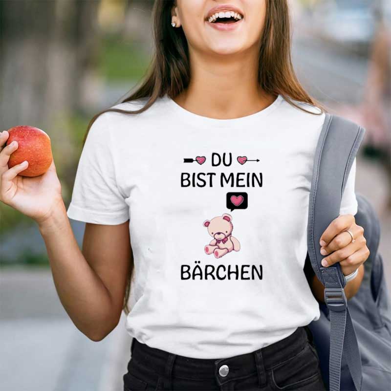 Du Bist Mein Bärchen Lehrer T-Shirt
