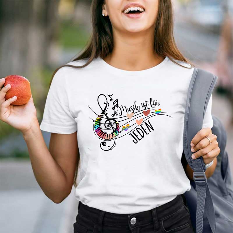 Musik Ist Für JEDEN Lehrer T-Shirt