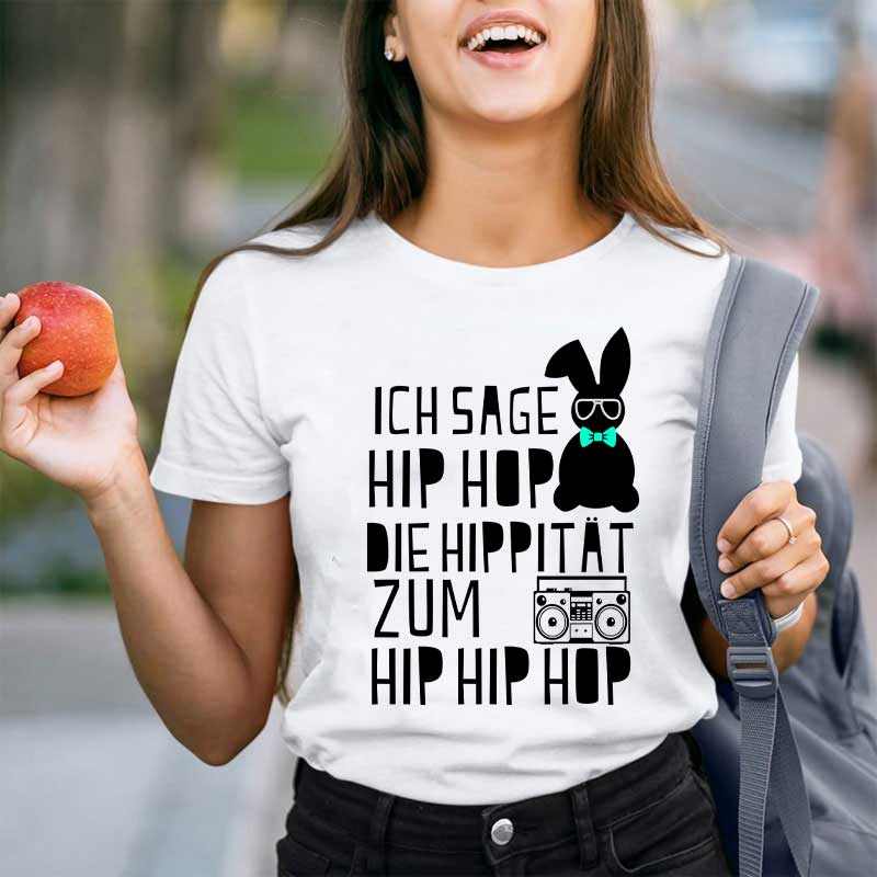 Ich sage HIP HOP Lehrer T-Shirt