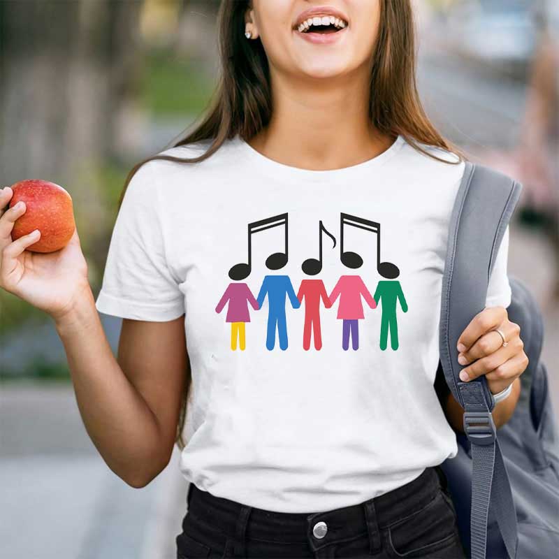 Musik Freundschaft Lehrer T-Shirt