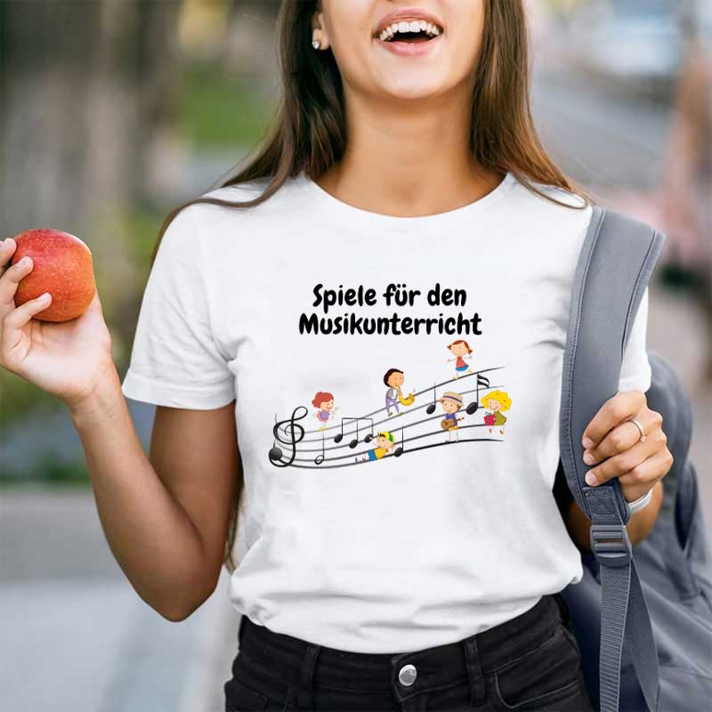 Spiele Für Den Musikunterricht Lehrer T-Shirt