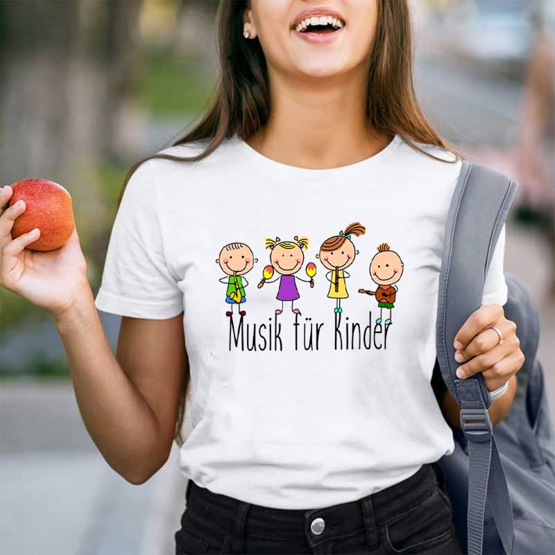 Musik Für Kinder Lehrer T-Shirt