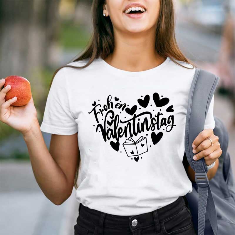 Frohen Valentinstag Lehrer T-Shirt