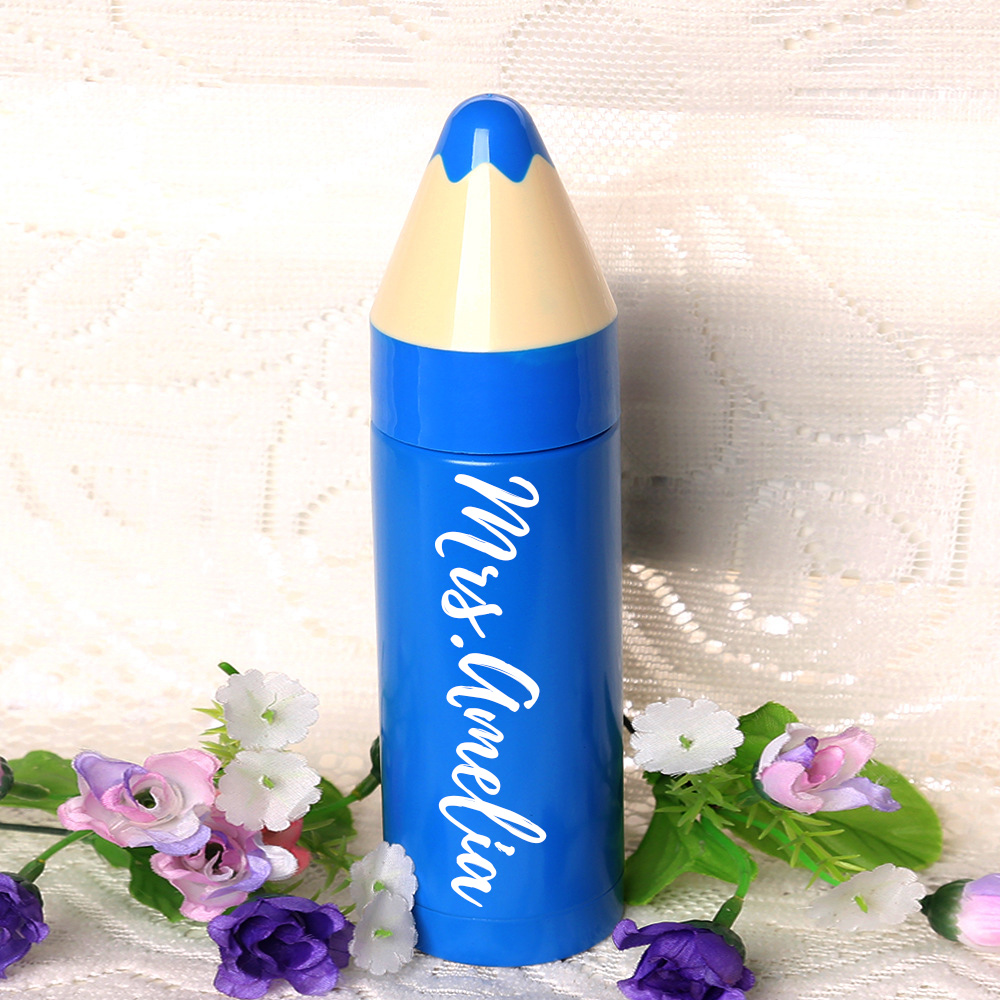 Personalized Colored Pencil Tumbler