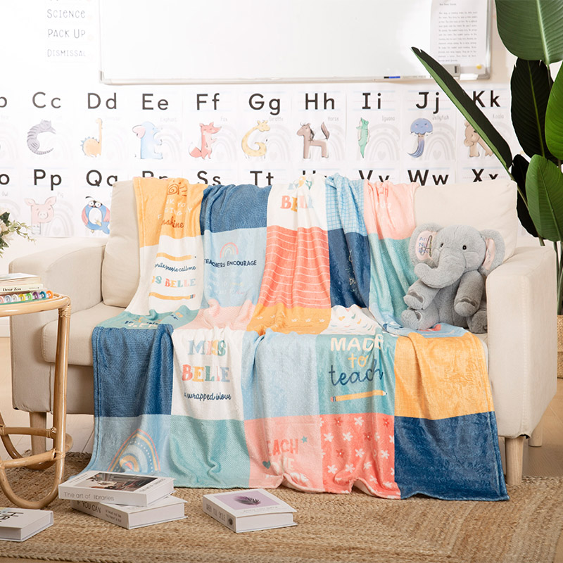 Colorful Teacher Blanket