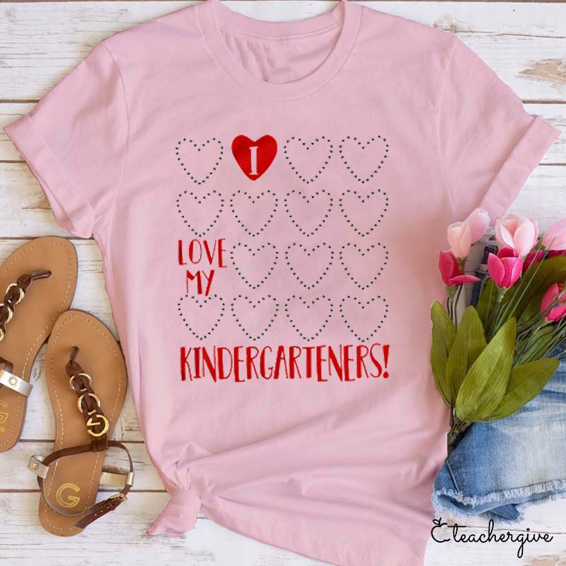 Personalized I Love My Students Teacher T-Shirt