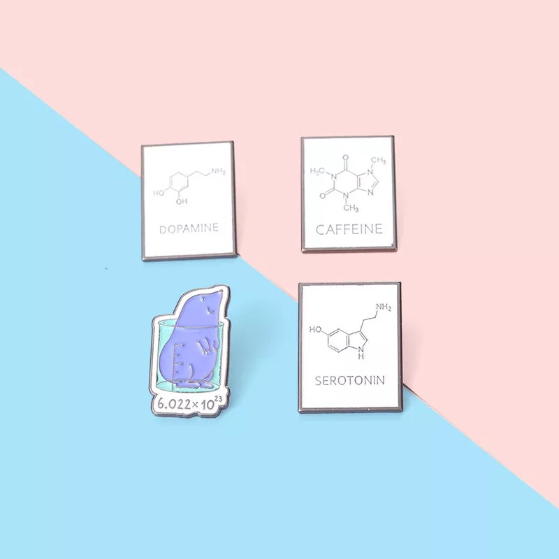 Reduzierte chemische Gleichung Pin-Set