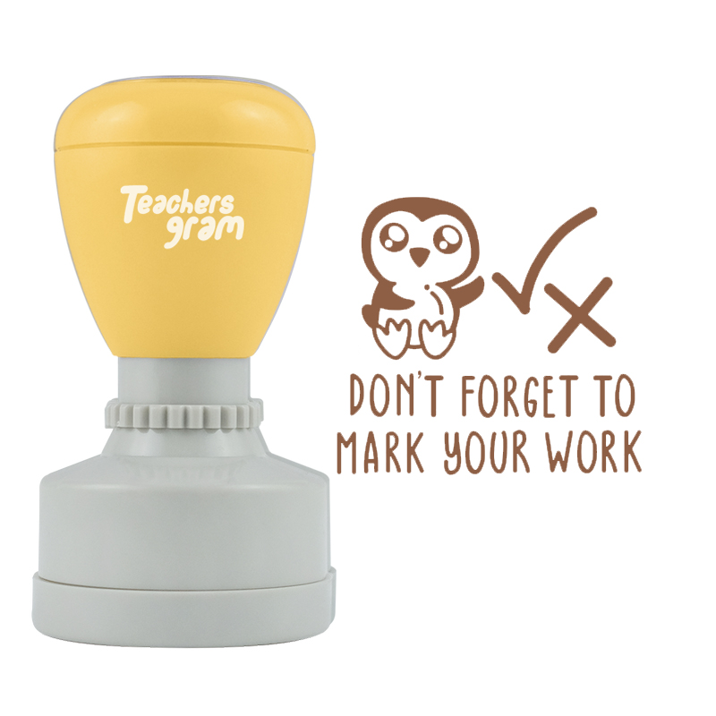 Mark Your Work Stamp