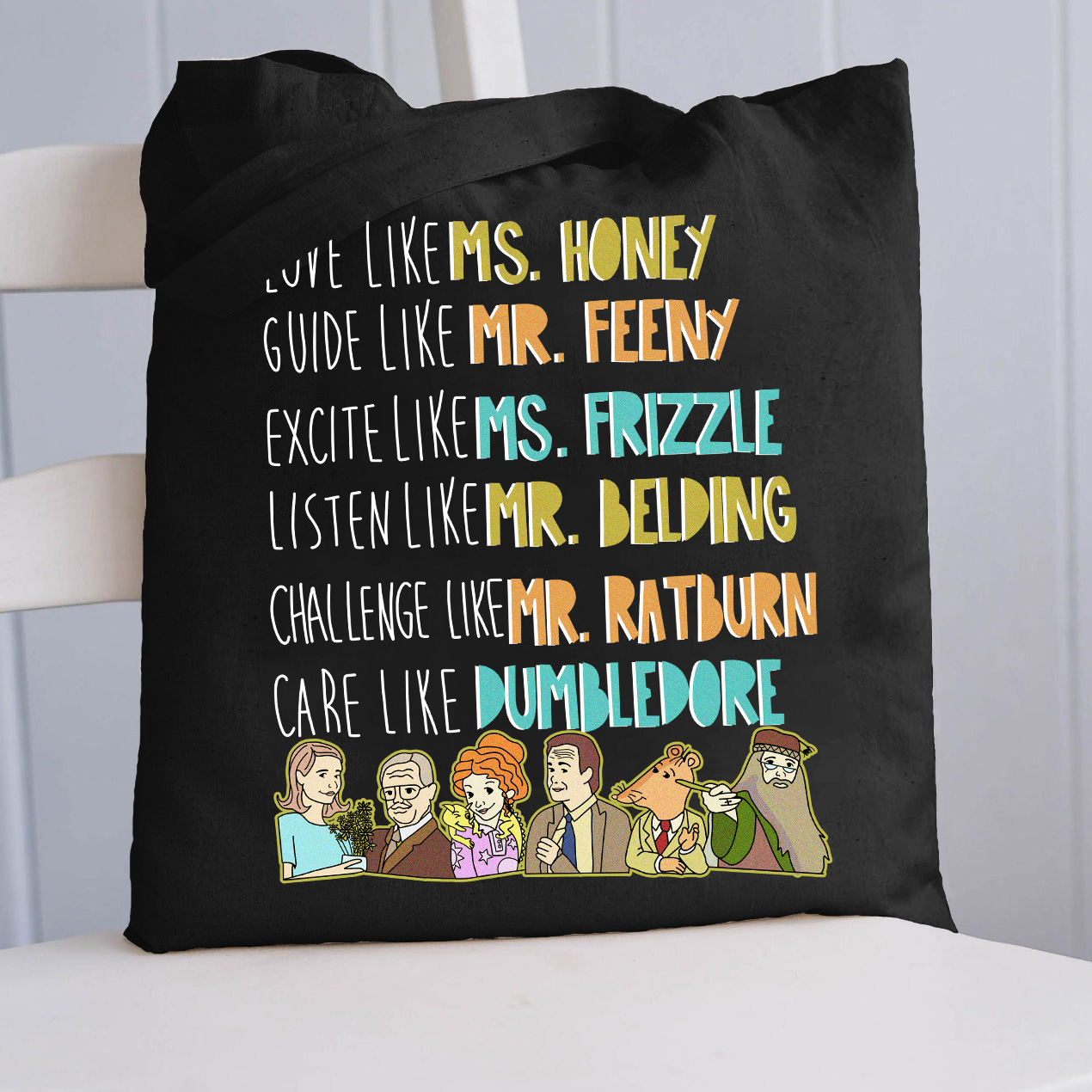 Like Teacher Tote Bag