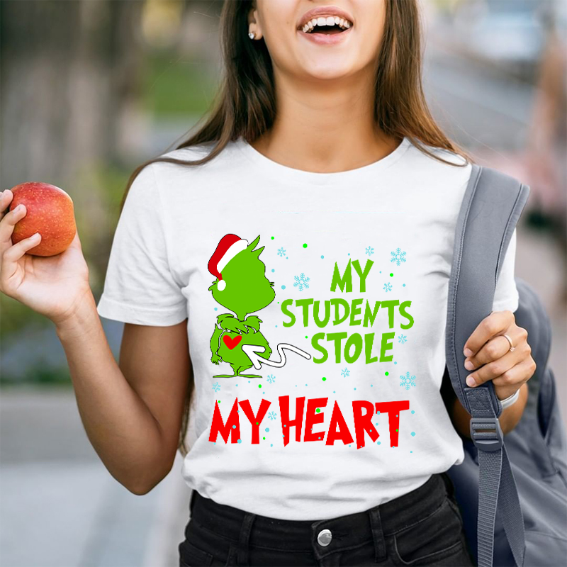 My Students Stole My Heart Teacher T-Shirt