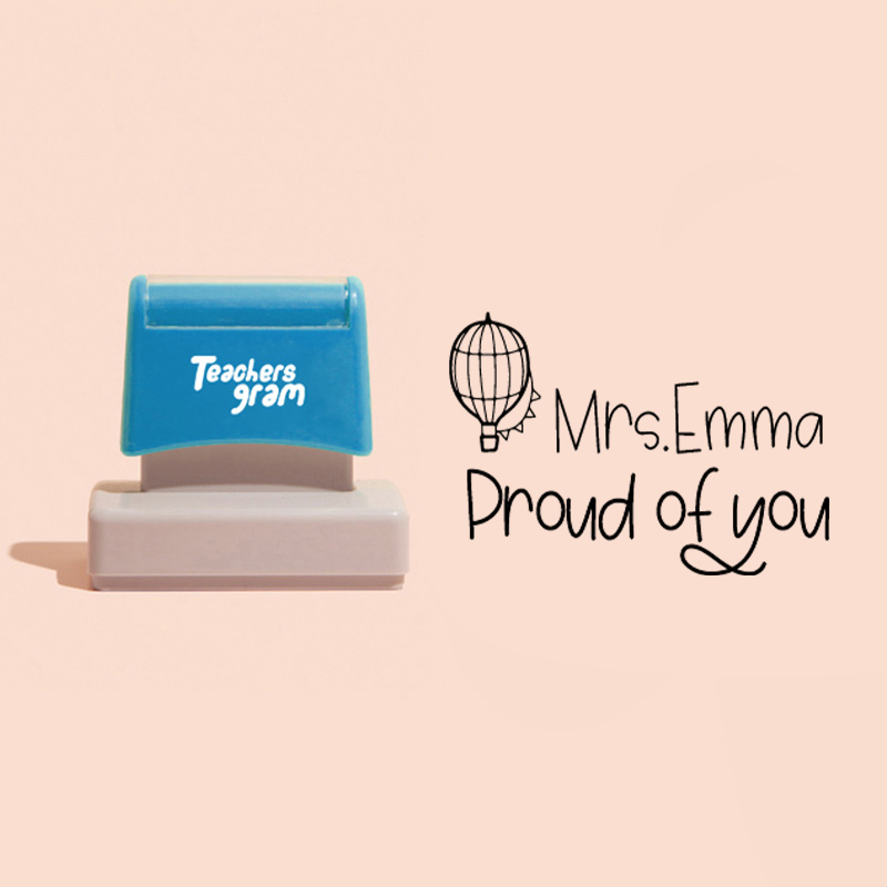 Personalized Proud Of  You  Large Rectangle Stamp