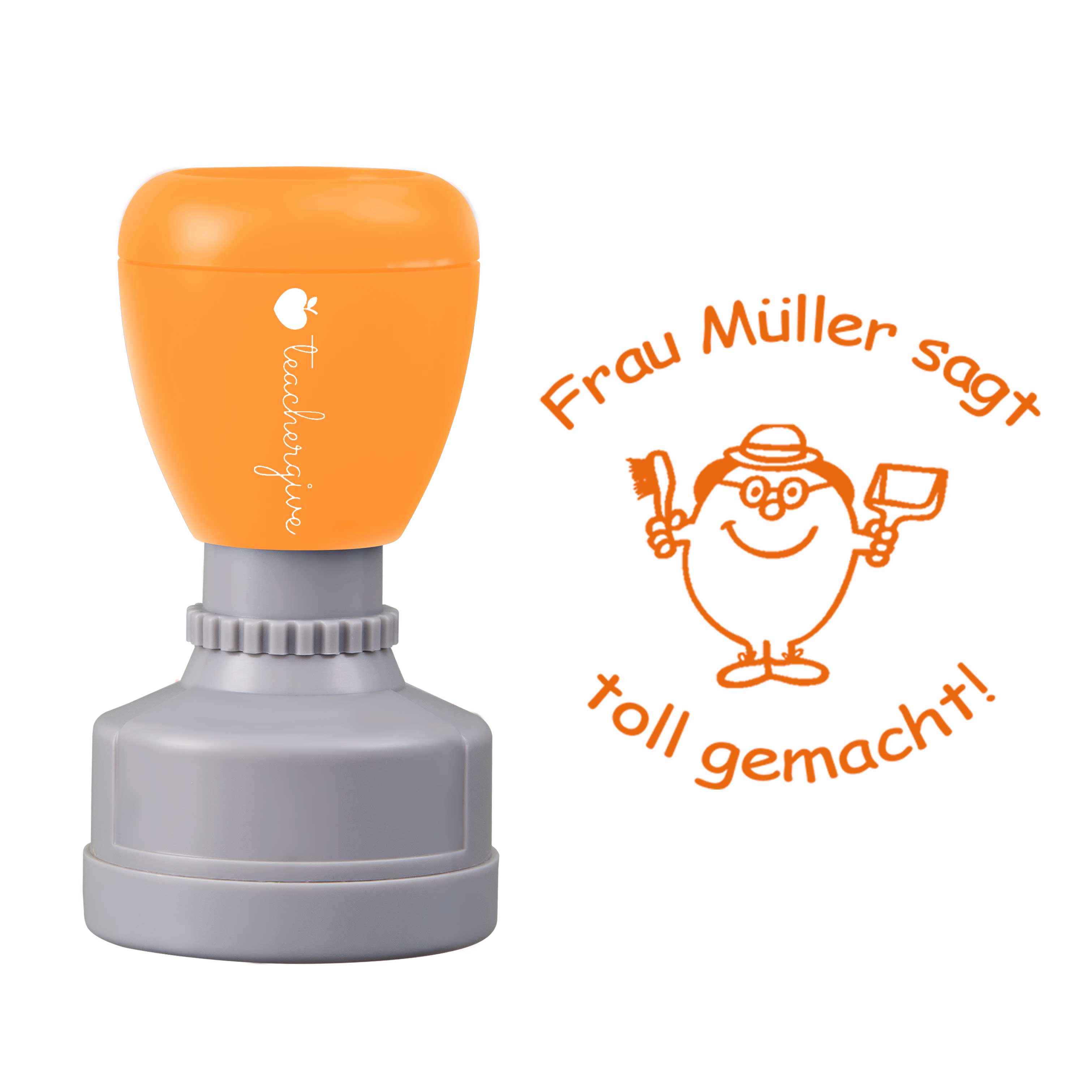 Personalisiert toll gemacht Lehrer Stempel
