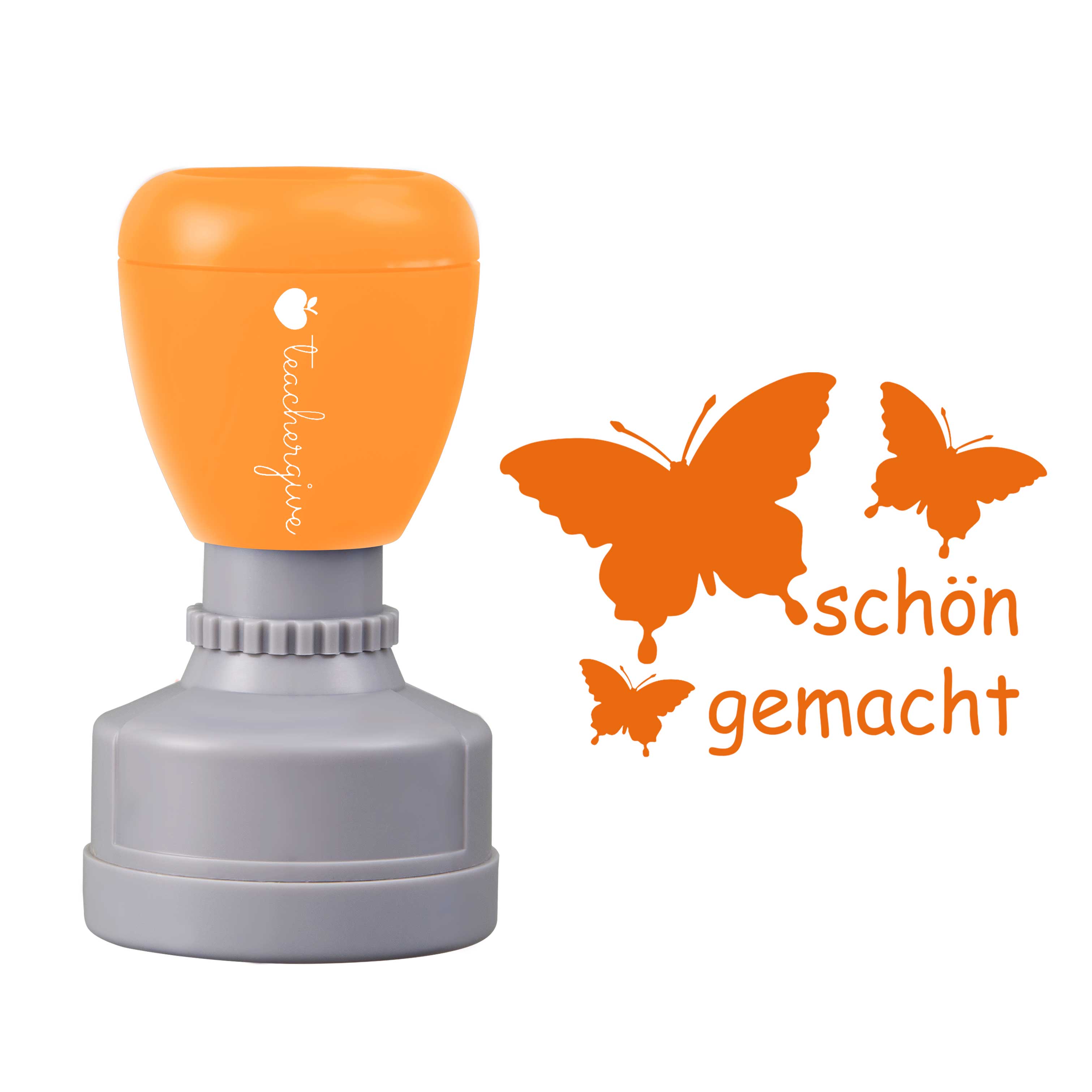 Schön gemacht Lehrer Stempel