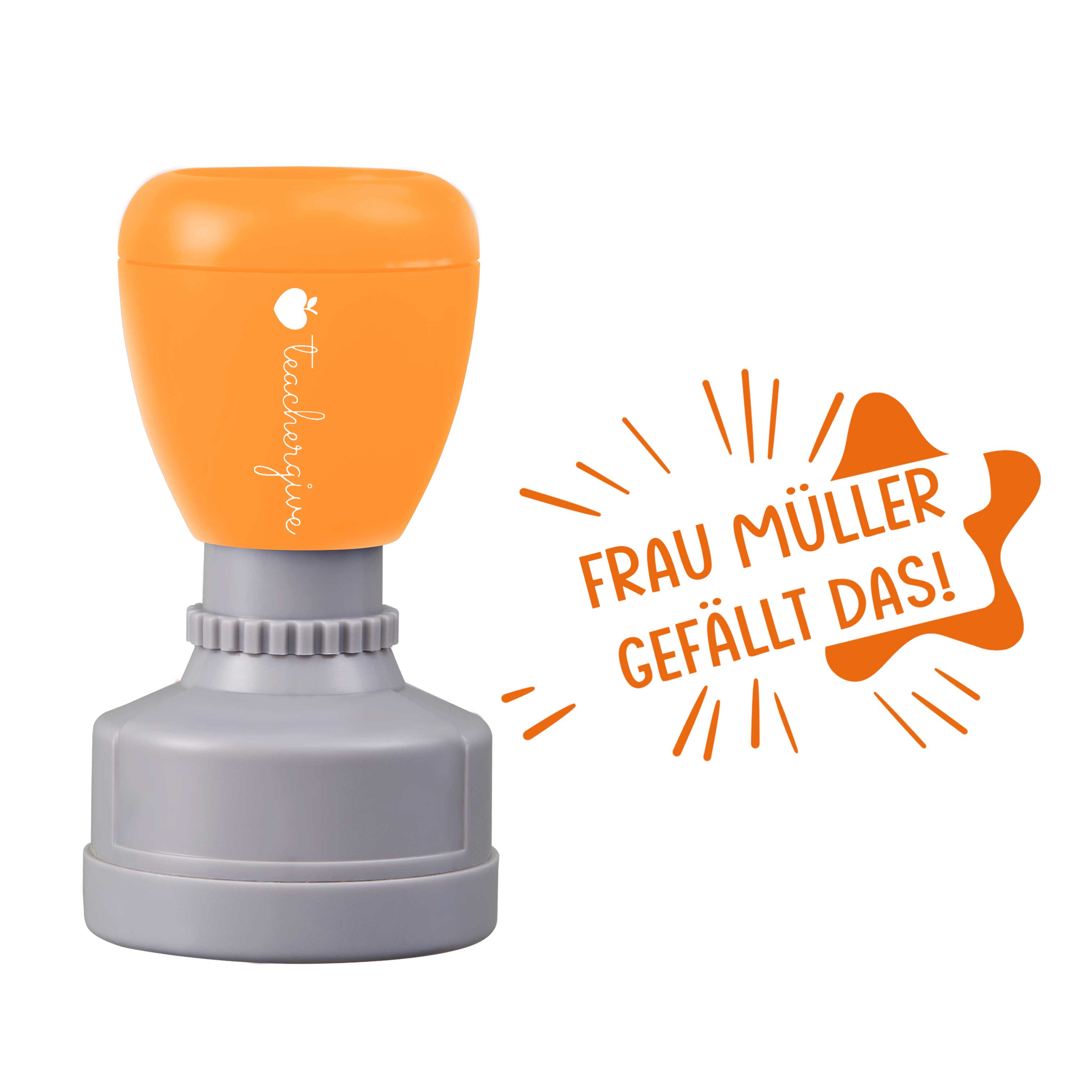 Personalisiert Name Gefällt Das Lehrer Stempel