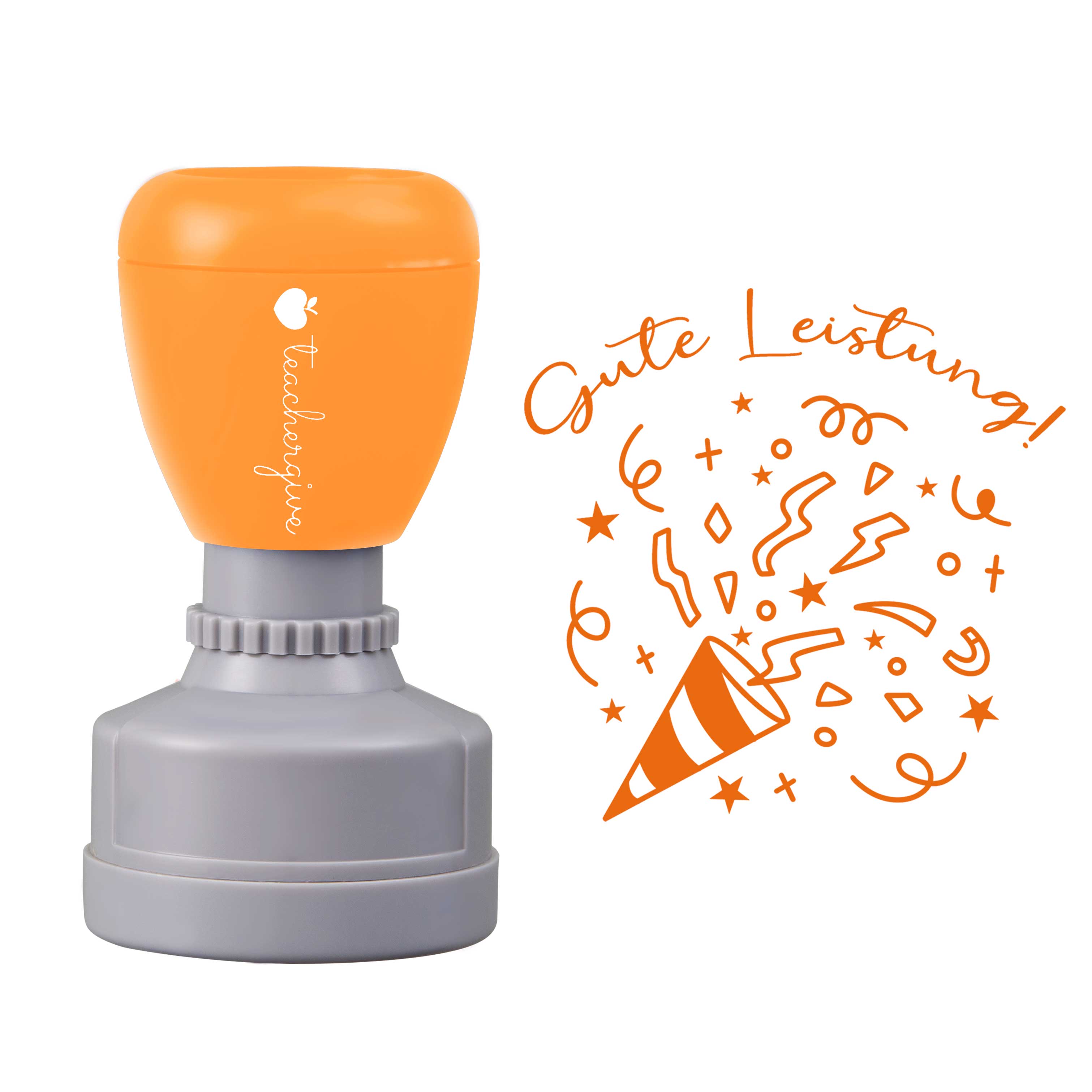 Gute Leistung Lehrer Stempel