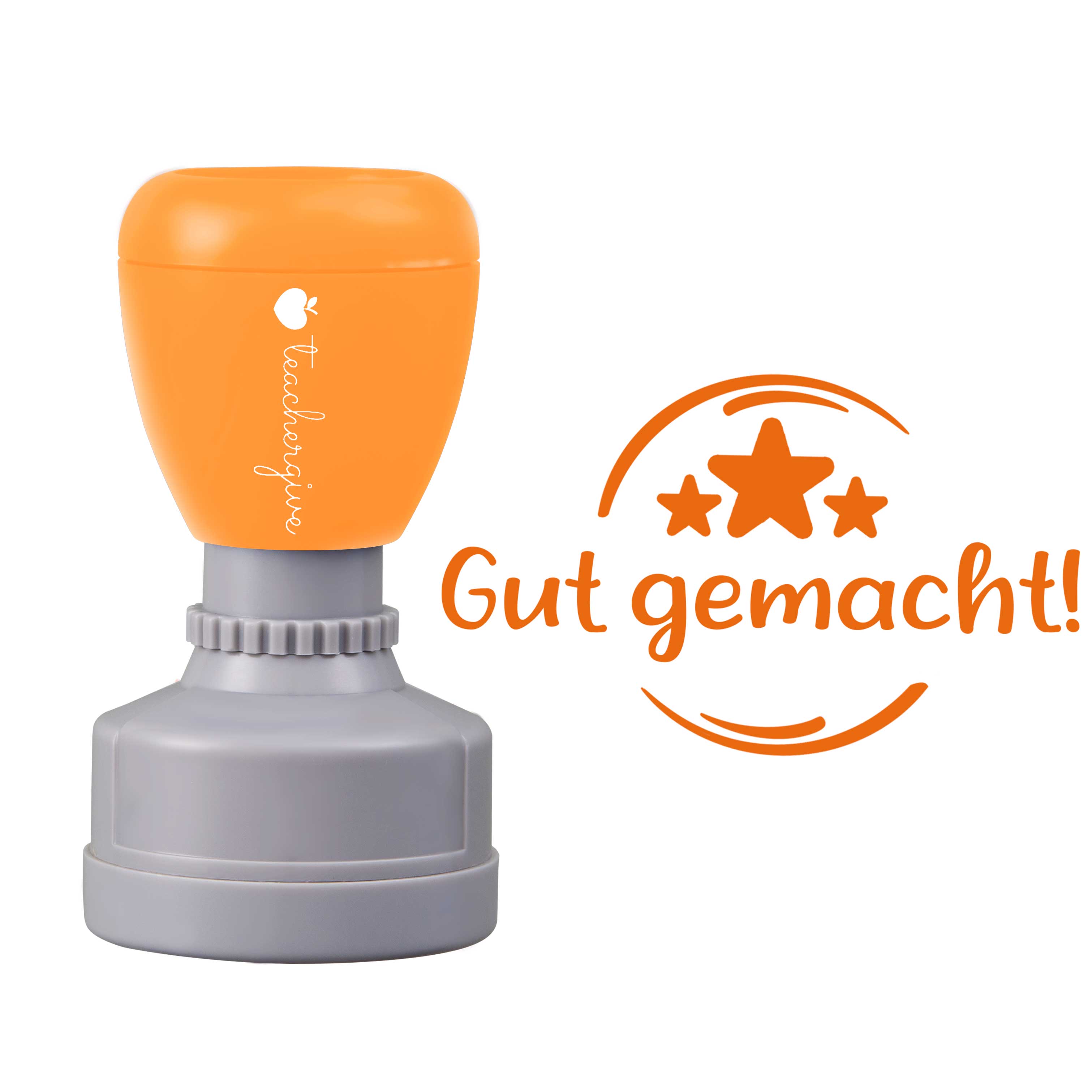 Gut gemacht Lehrer Stempel