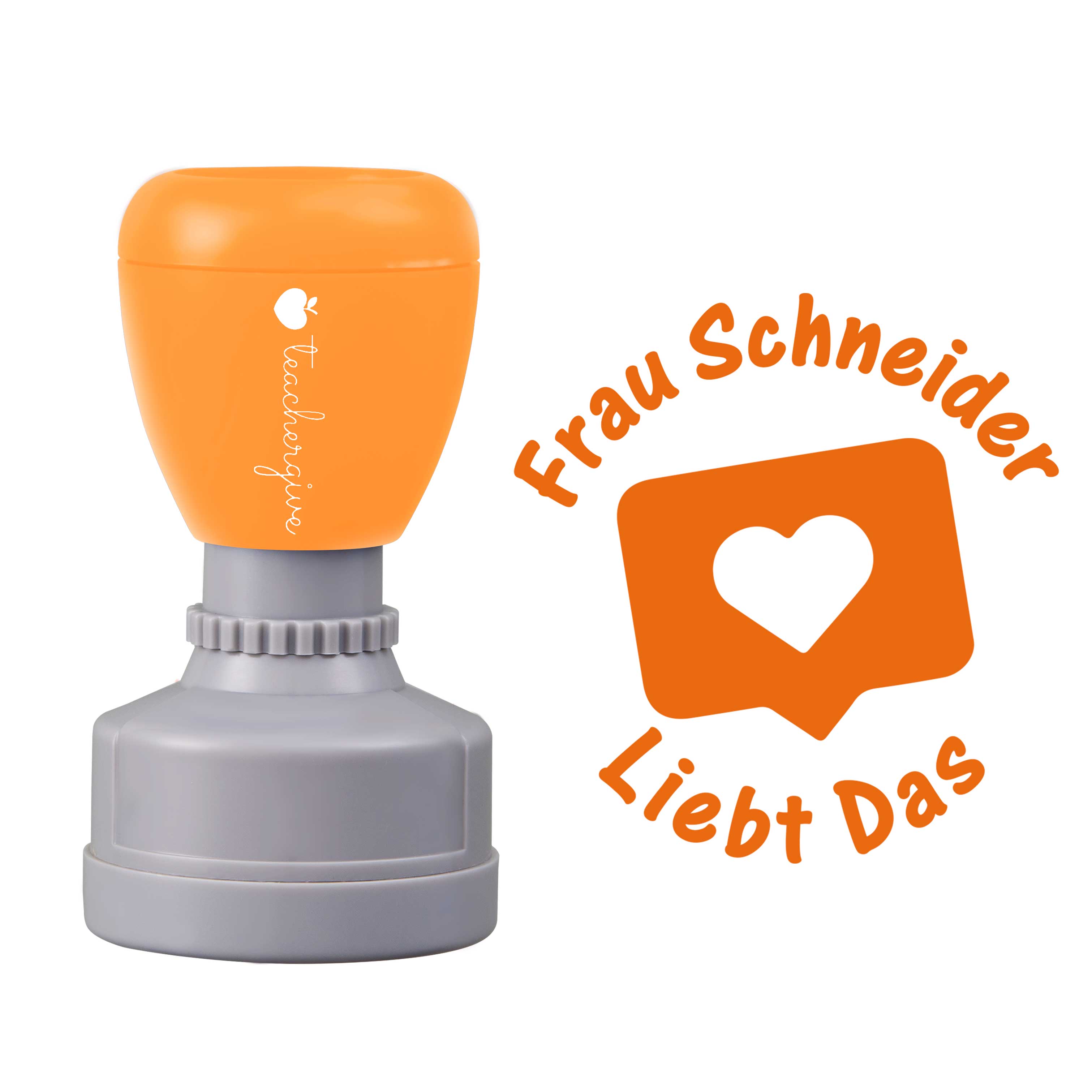 Personalisiert Liebe Das Stempel