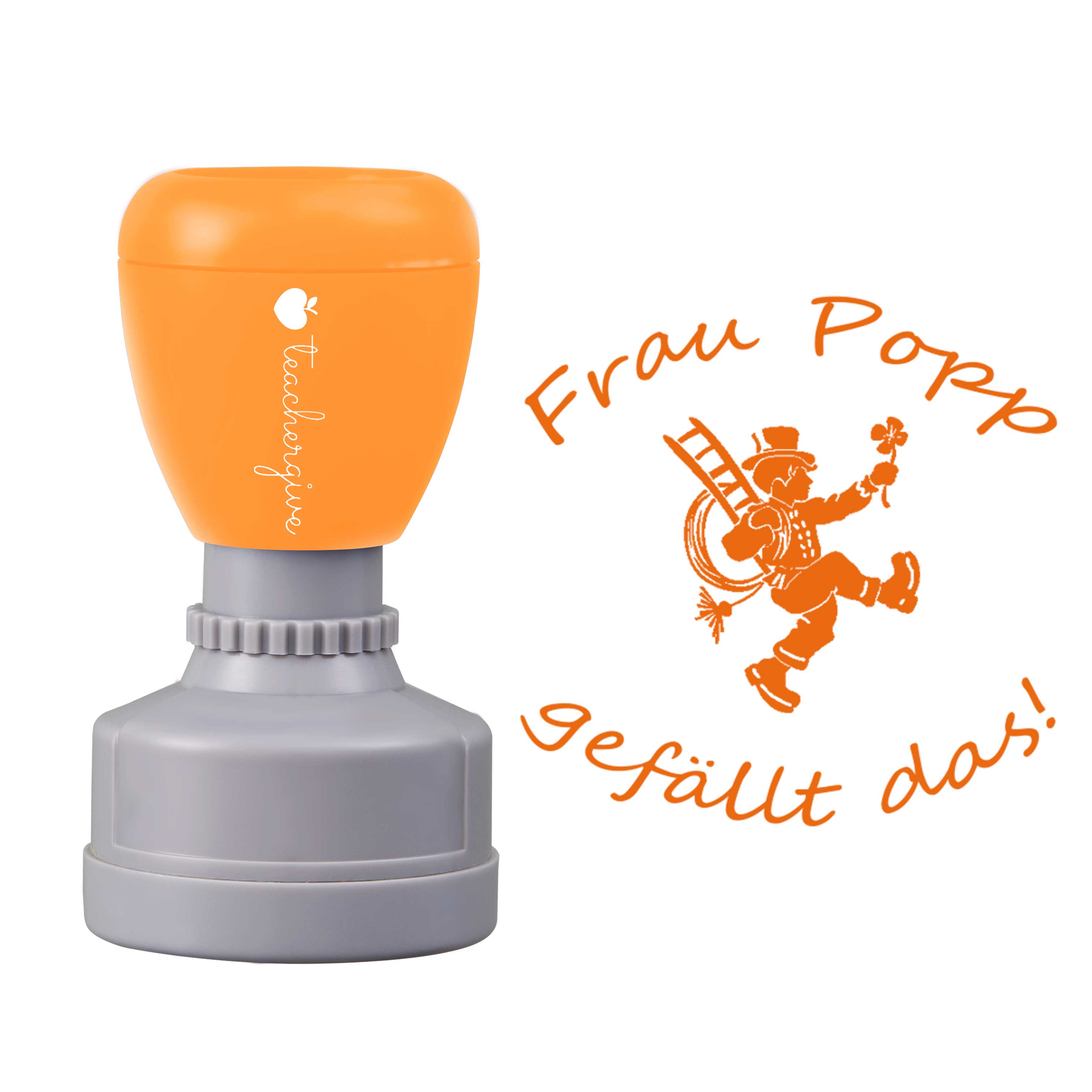 Personalisiert Gefällt Das Lehrer Stempel