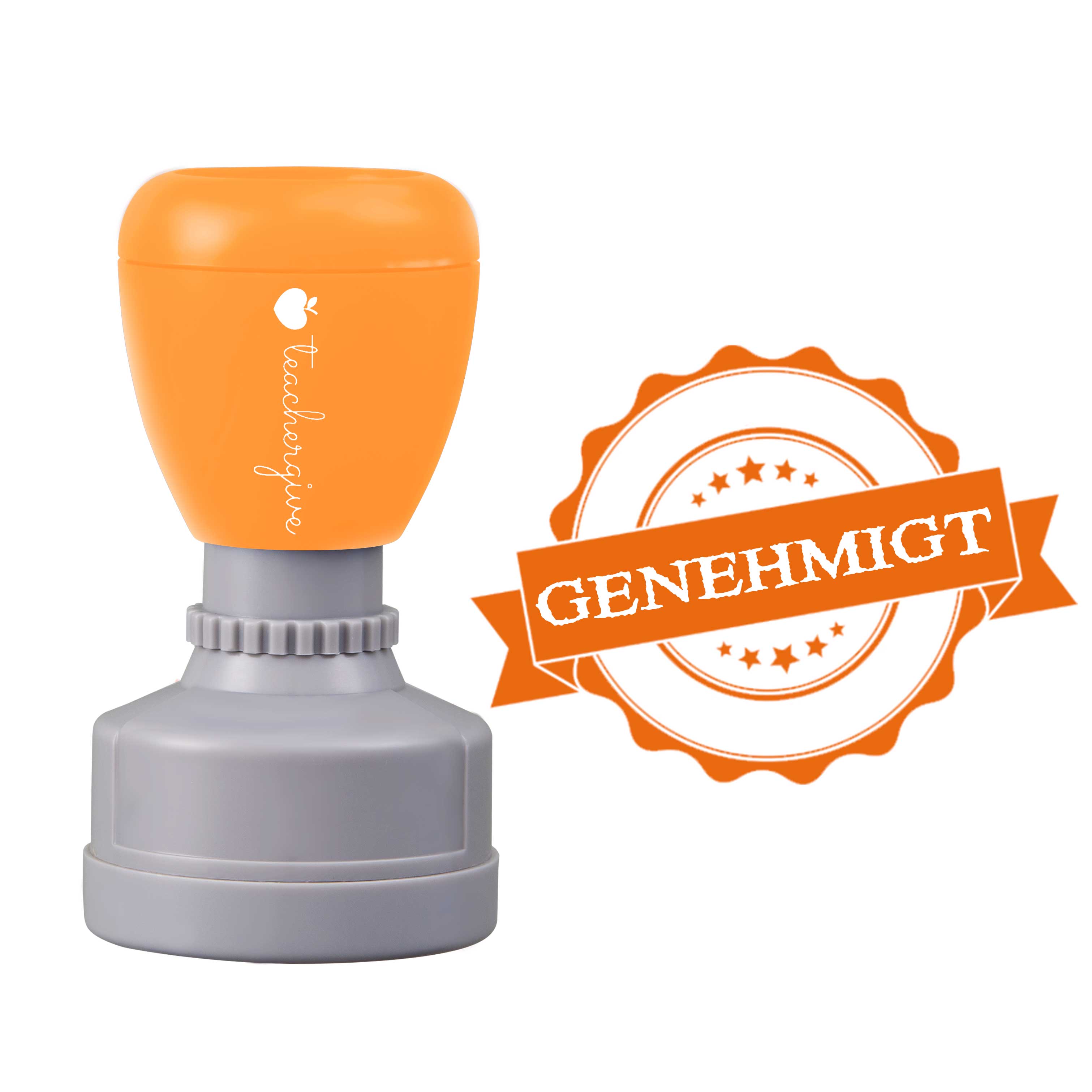 Genehmigt Lehrer Stempel