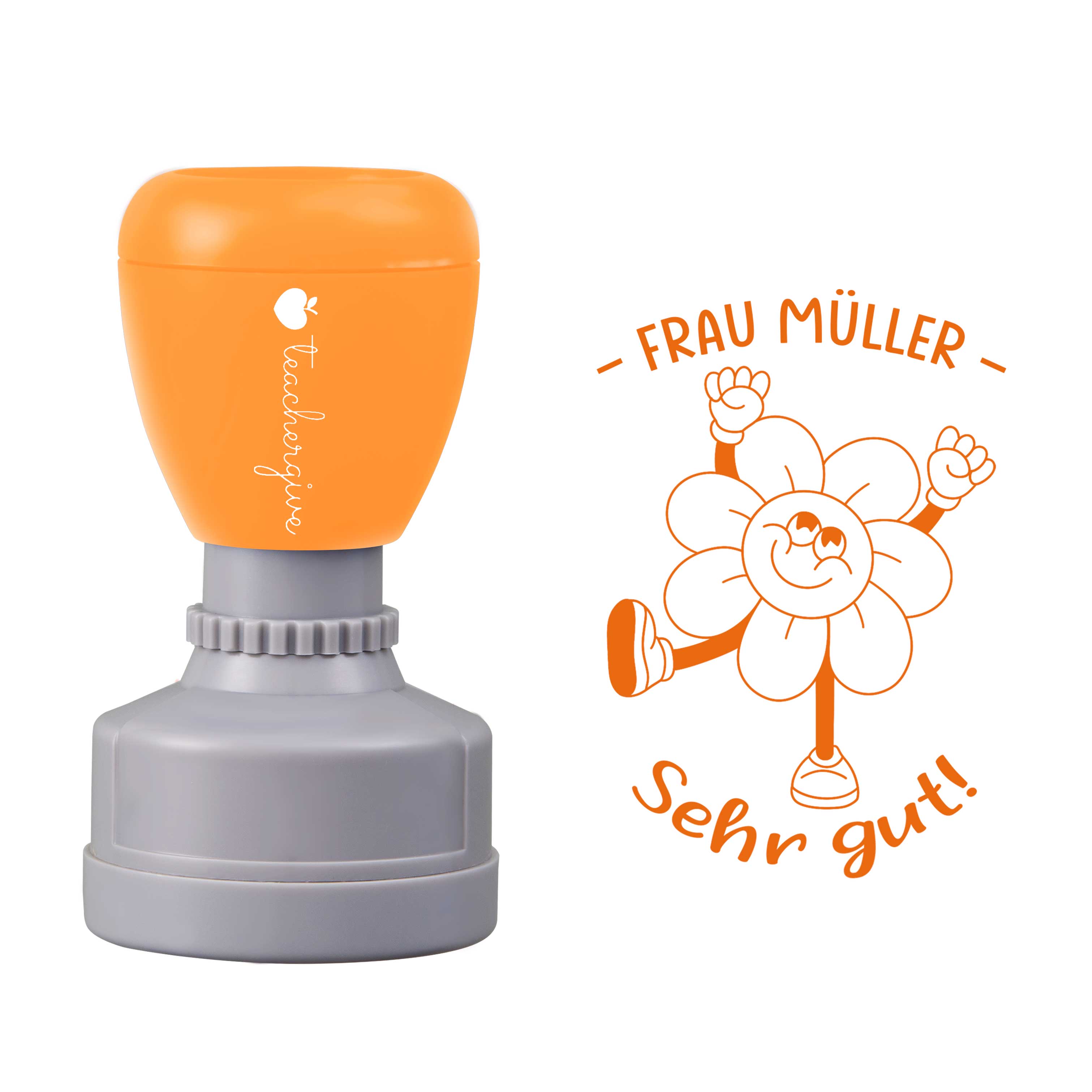 Personalisiert sehr gut Lehrer Stempel