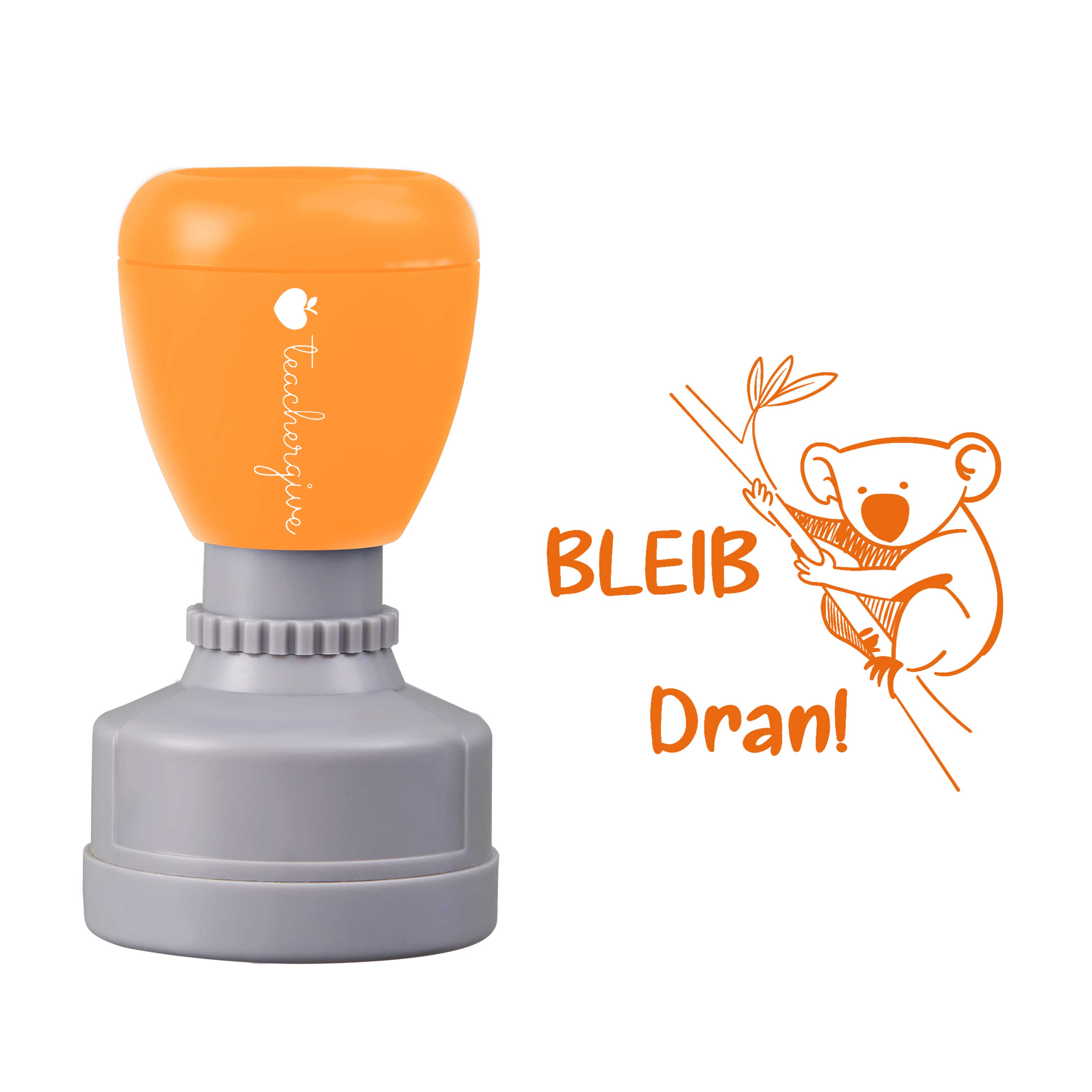 Bleib Dran Lehrer Stempel