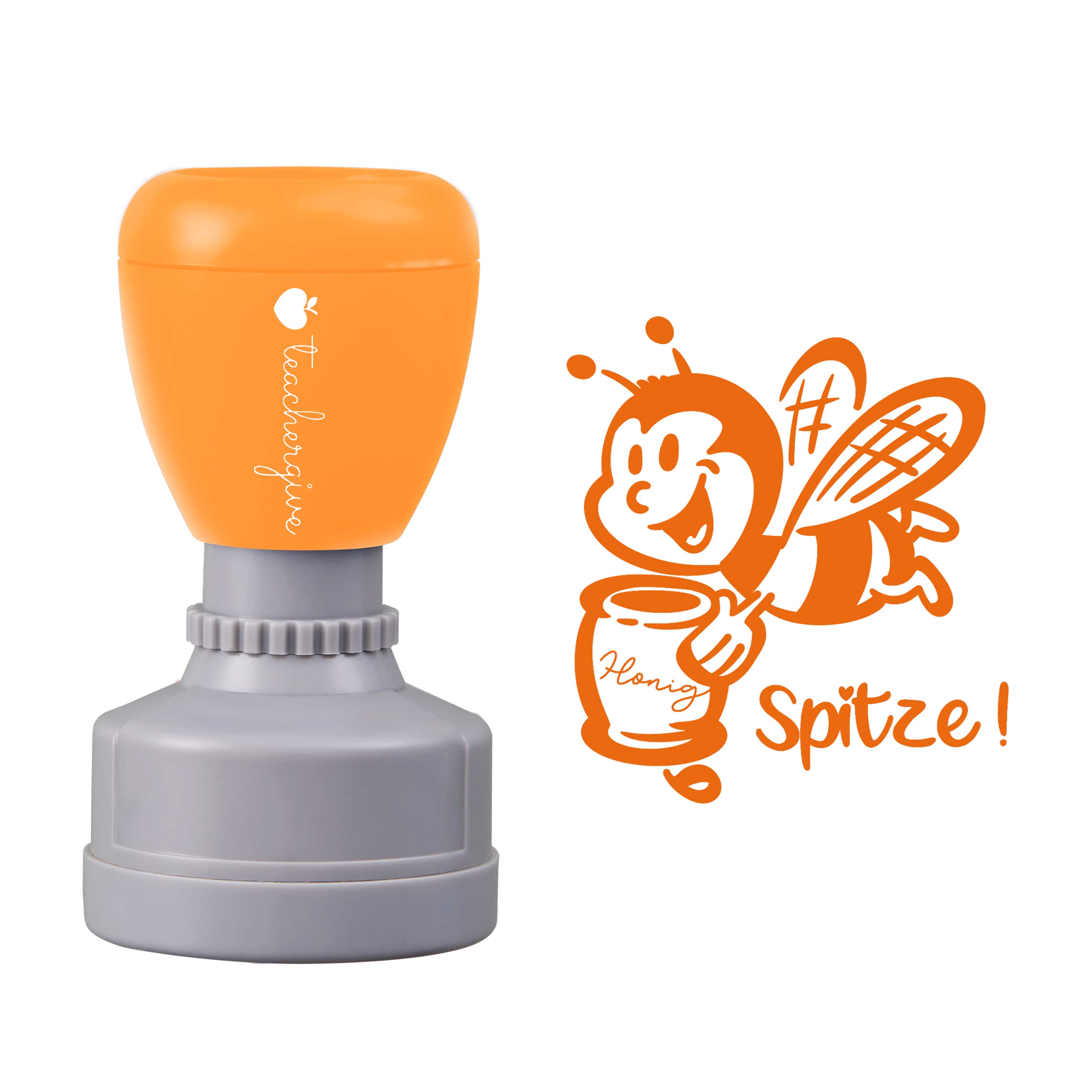 Spitze Lehrer Stempel