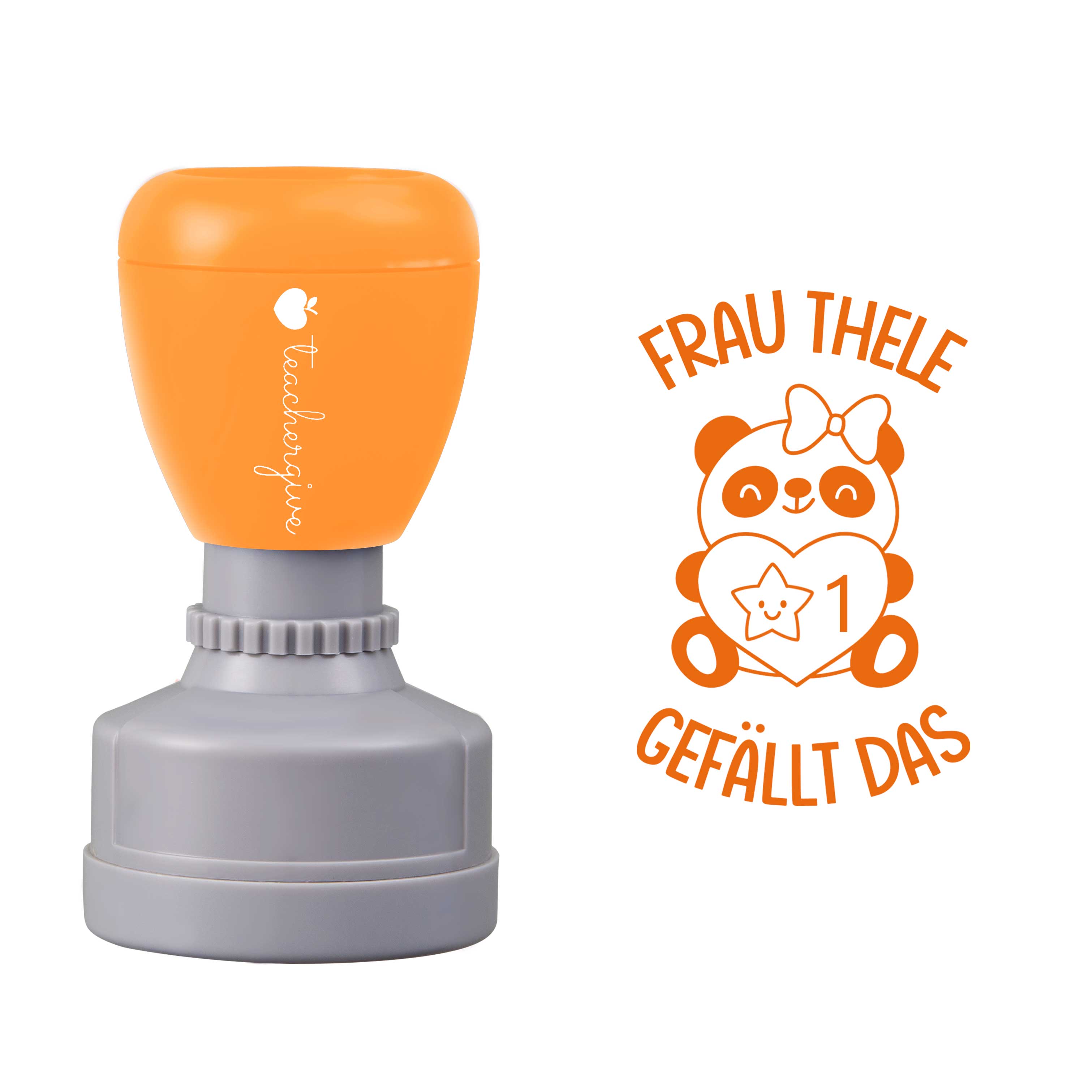 Personalisiert Gefällt Das Lehrer Stempel