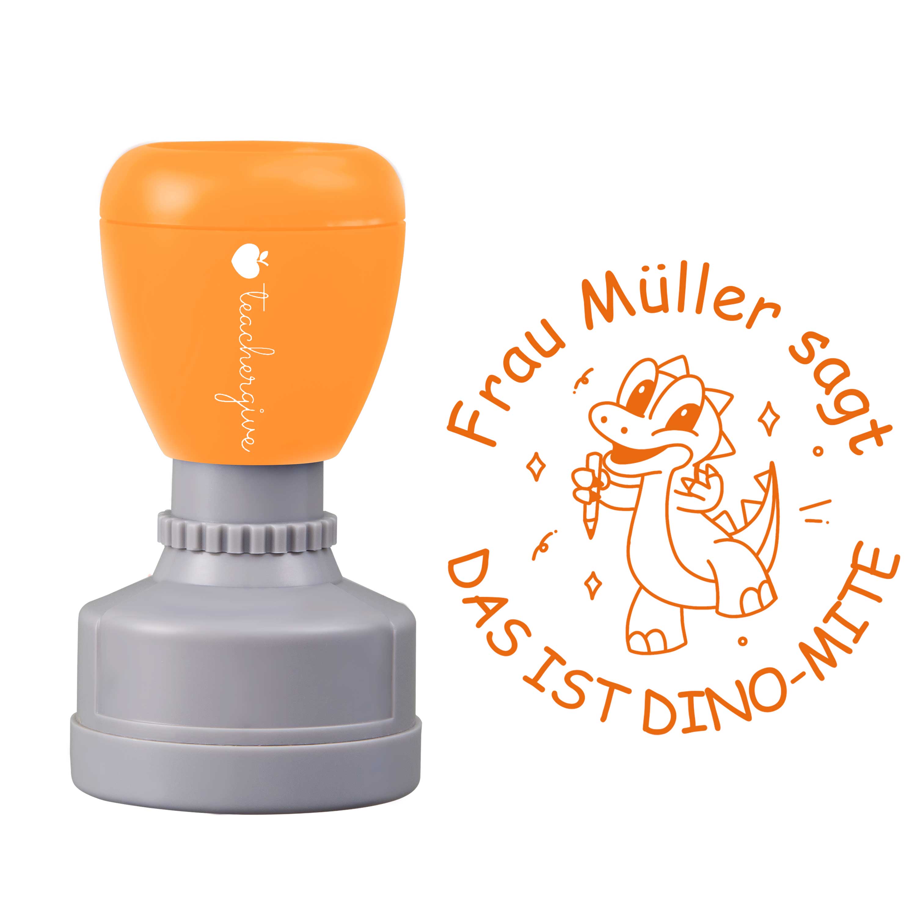 Personalisiert Lehrer Sagt Das Ist Dino-mite Lehrer Stempel