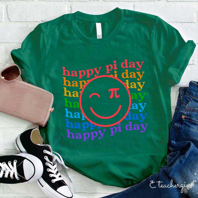 Happy Pi Day Teacher T-Shirt