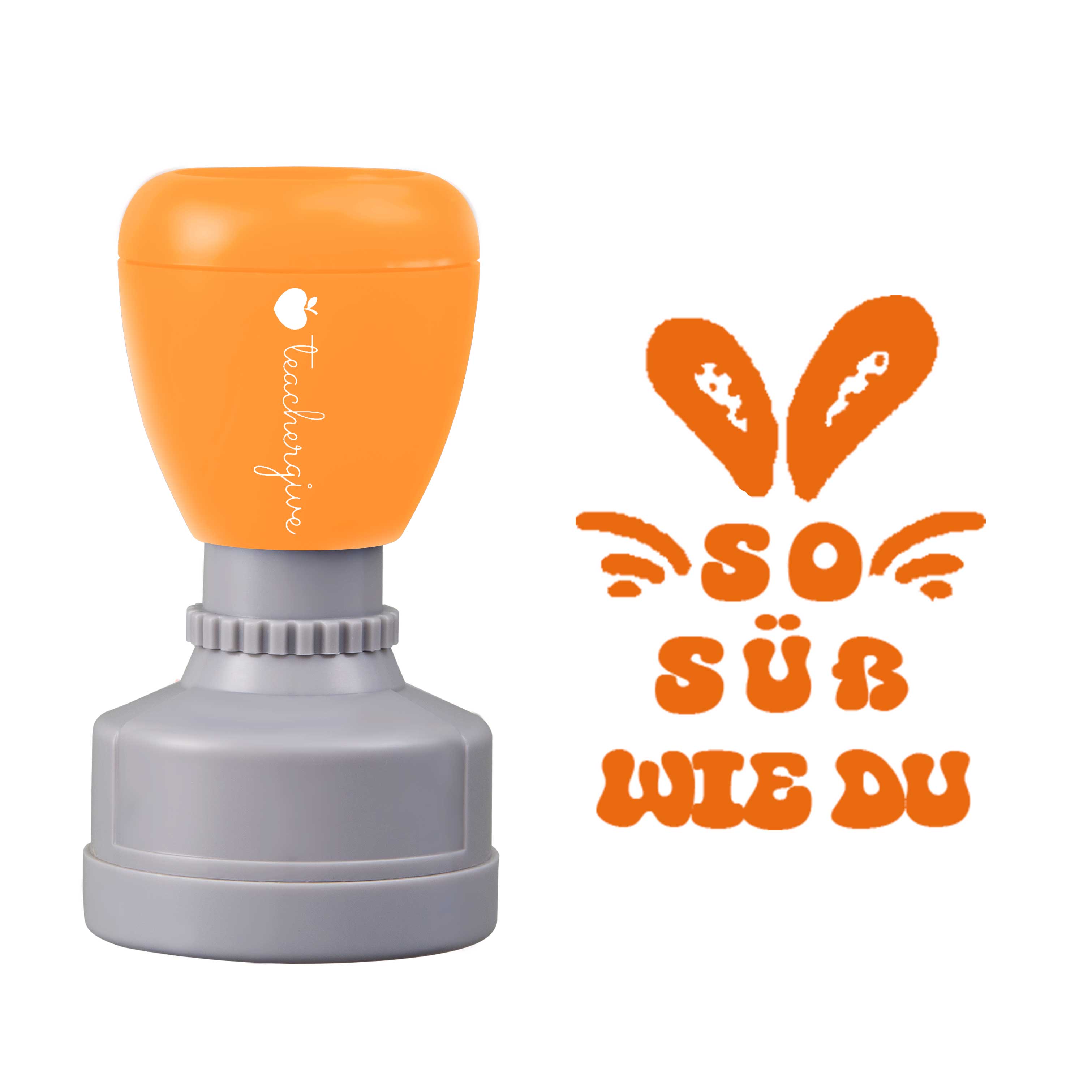 So süß wie du Lehrer Stempel