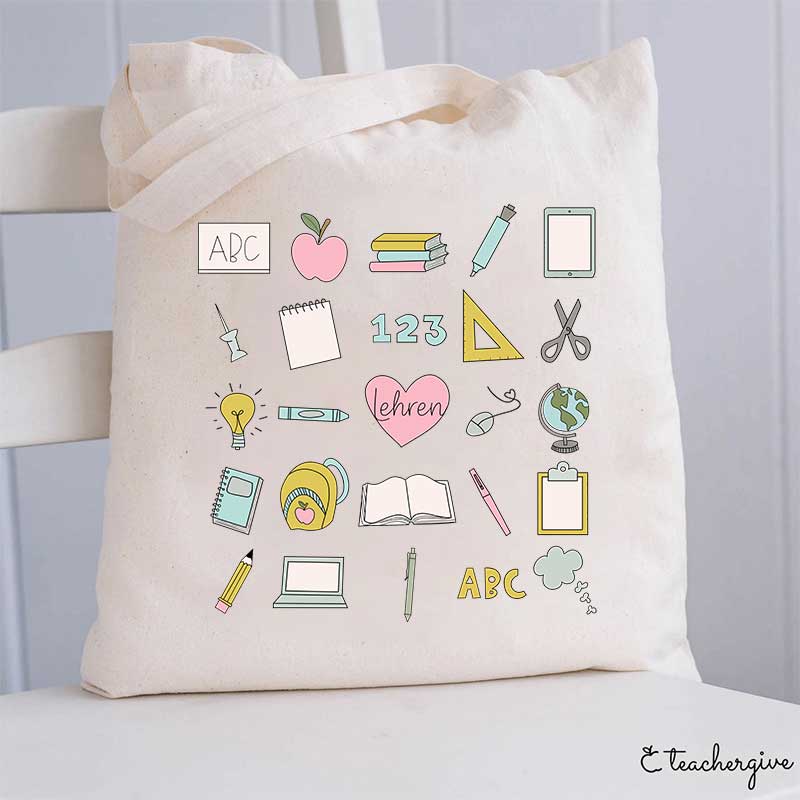 Lehren Lehrer Tragetasche