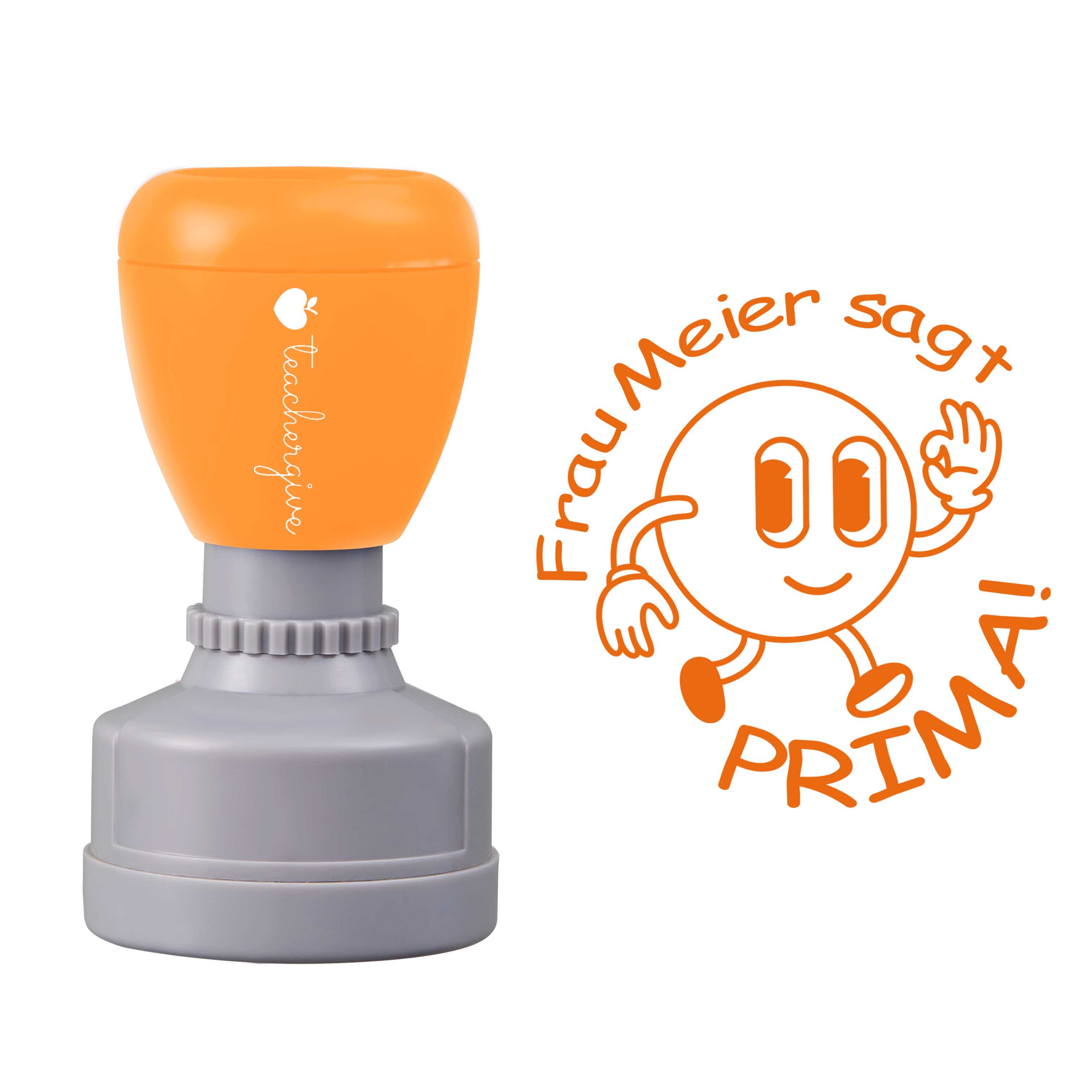 Personalisiert Prima Lehrer Stempel