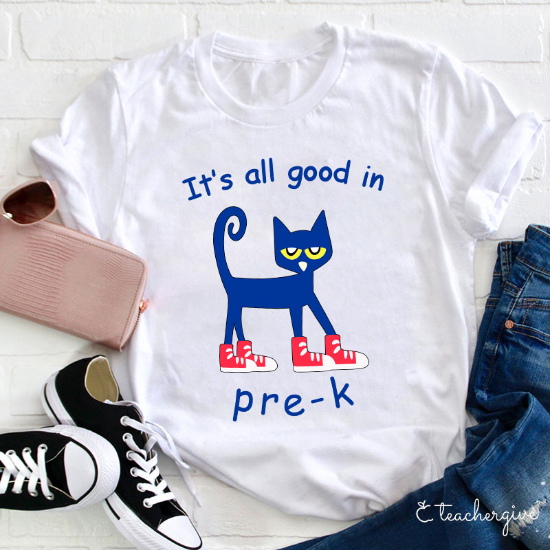 Personalized It's All Good Teacher T-Shirt