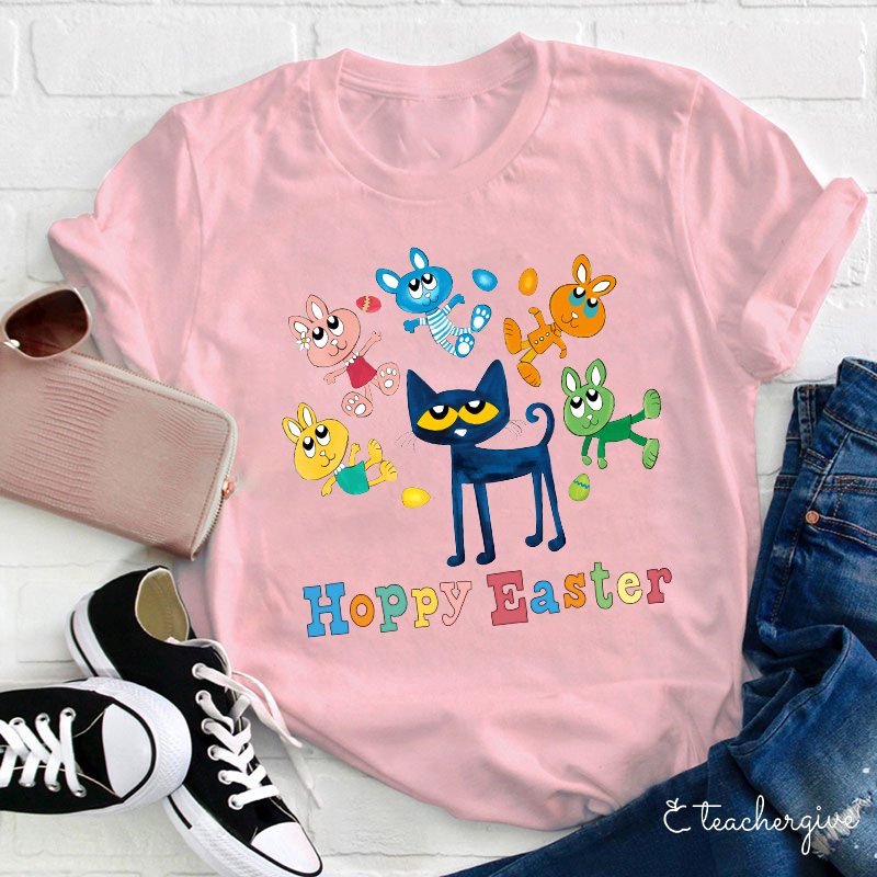 Hoppy Easter Teacher T-Shirt