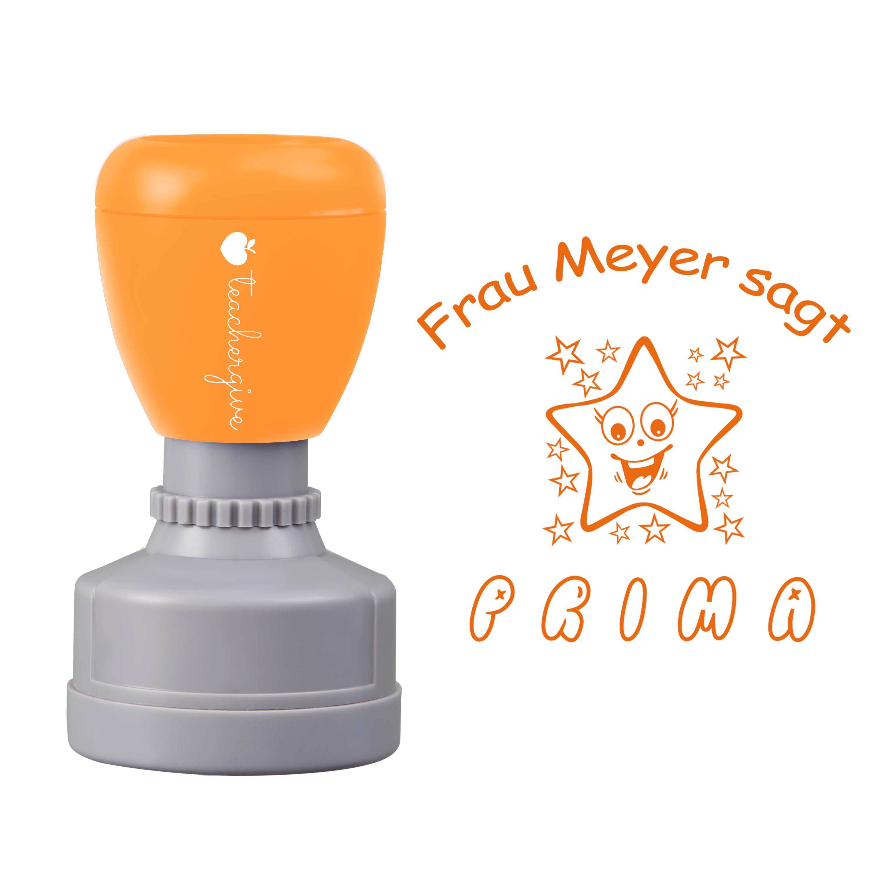 Personalisiert Sagt Prima Lehrer Stempel